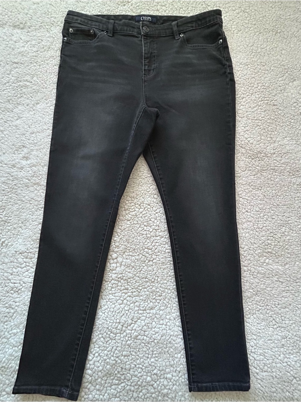CHAPS Women’s Black Jeans